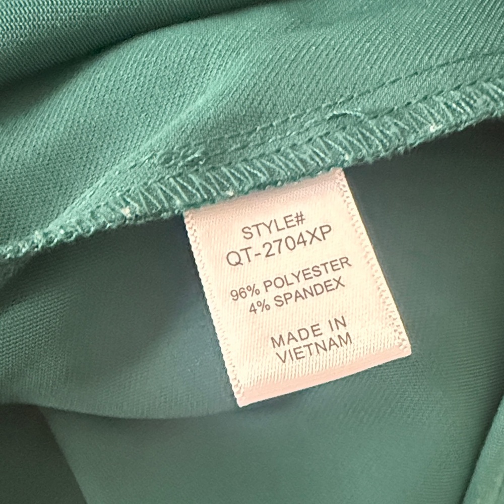 Zenana Teal Green Women's Blouse Sz 1X - Picture 11 of 11